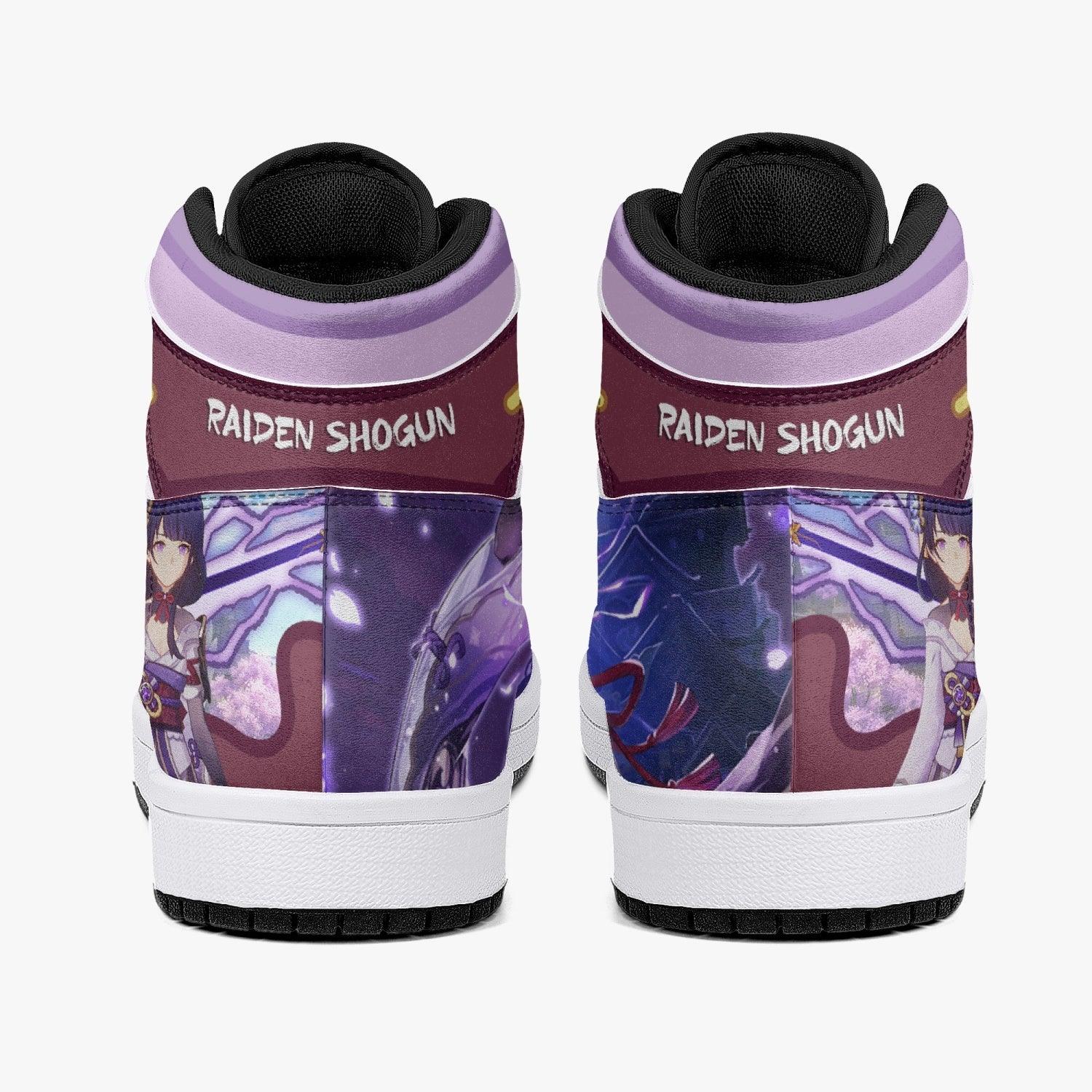 Raiden Shogun Genshin Impact J-Force Shoes-Black-Men-US5/EU38-Anime Shoe Shop