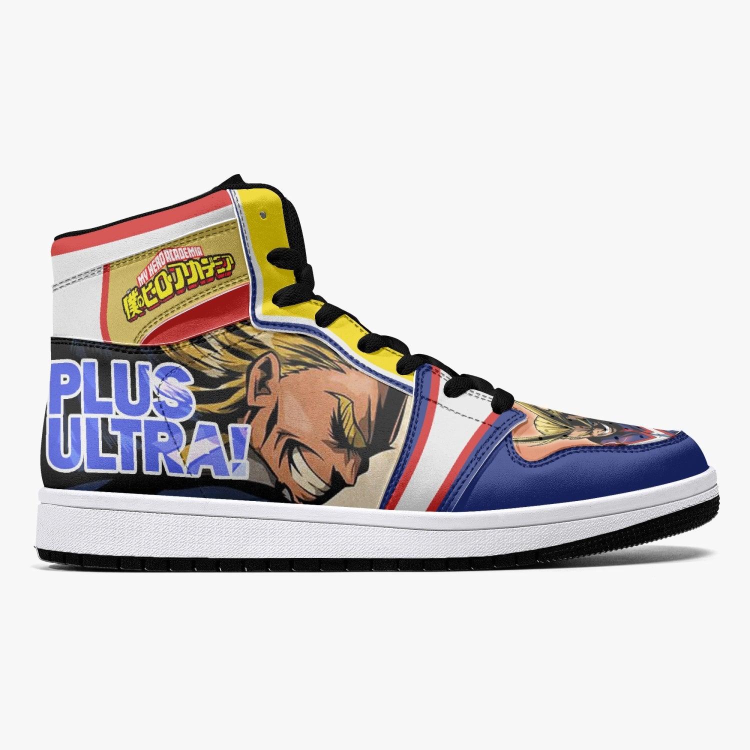 All Might Plus Ultra My Hero Academia J-Force Shoes-Black-Men-US5/EU38-Anime Shoe Shop