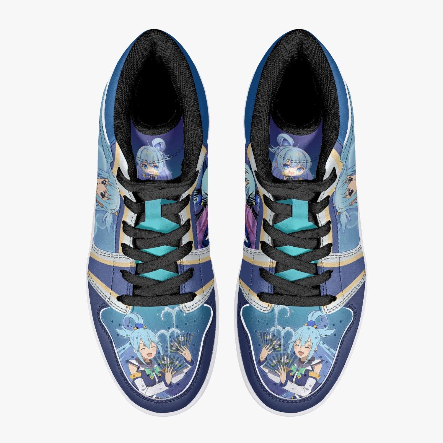 Aqua Konosuba J-Force Shoes-Black-Men-US5/EU38-Anime Shoe Shop