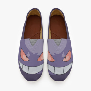 Gengar Pokemon Tomu Canvas Shoes-Men-US8/EU40-Anime Shoe Shop