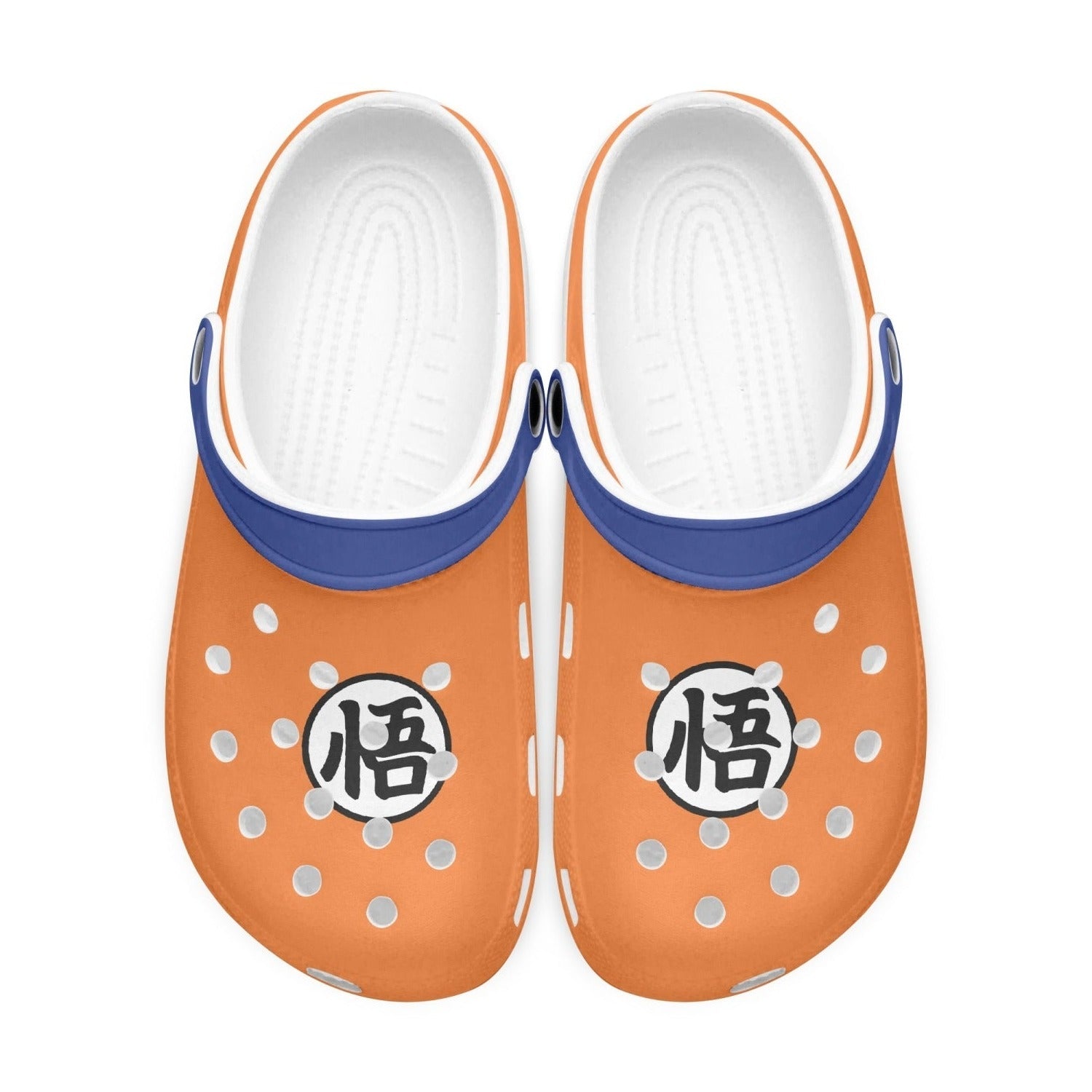 Goku Dragon Ball Z Custom Clogs-Men-US3.5/EU38-Anime Shoe Shop