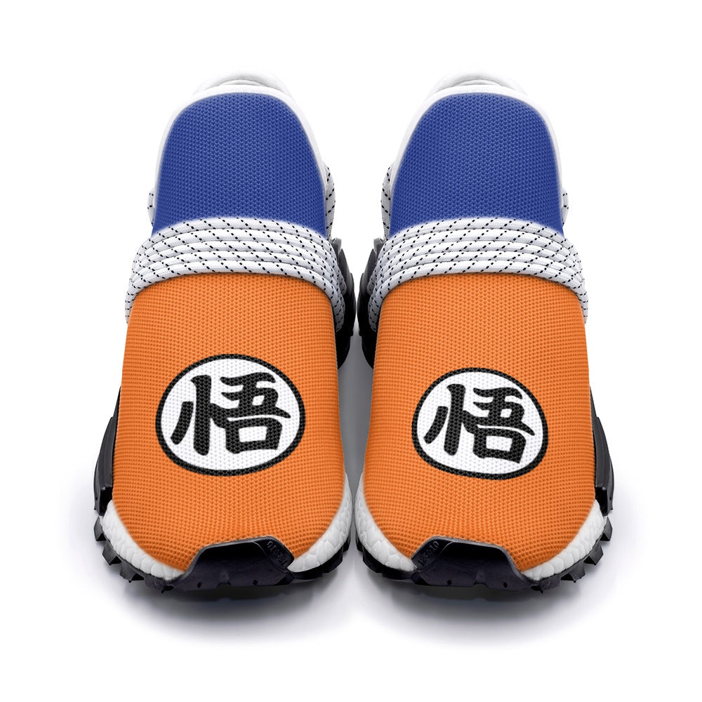 Goku Dragon Ball Z Custom S1 Shoes-3 Men / 4.5 Women-White-Anime Shoe Shop