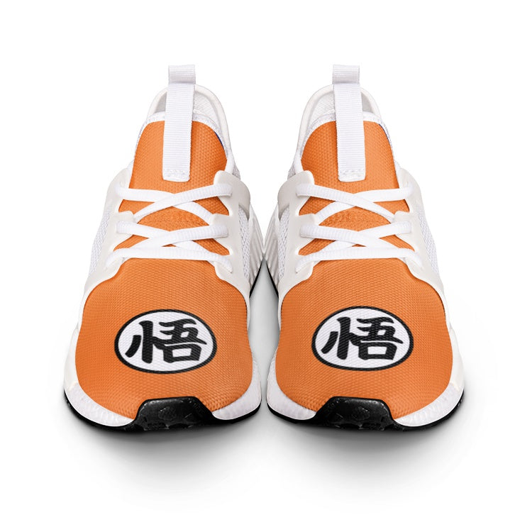 Goku Dragon Ball Z Nomad Shoes-3 Men / 4.5 Women-White-Anime Shoe Shop