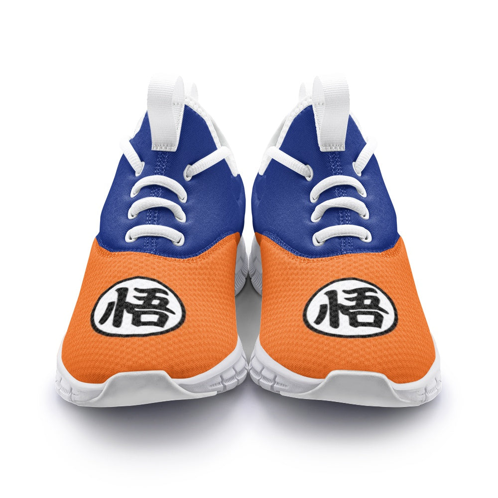 Goku Dragon Ball Z Running Shoes-4 Men / 5.5 Women-White-Anime Shoe Shop