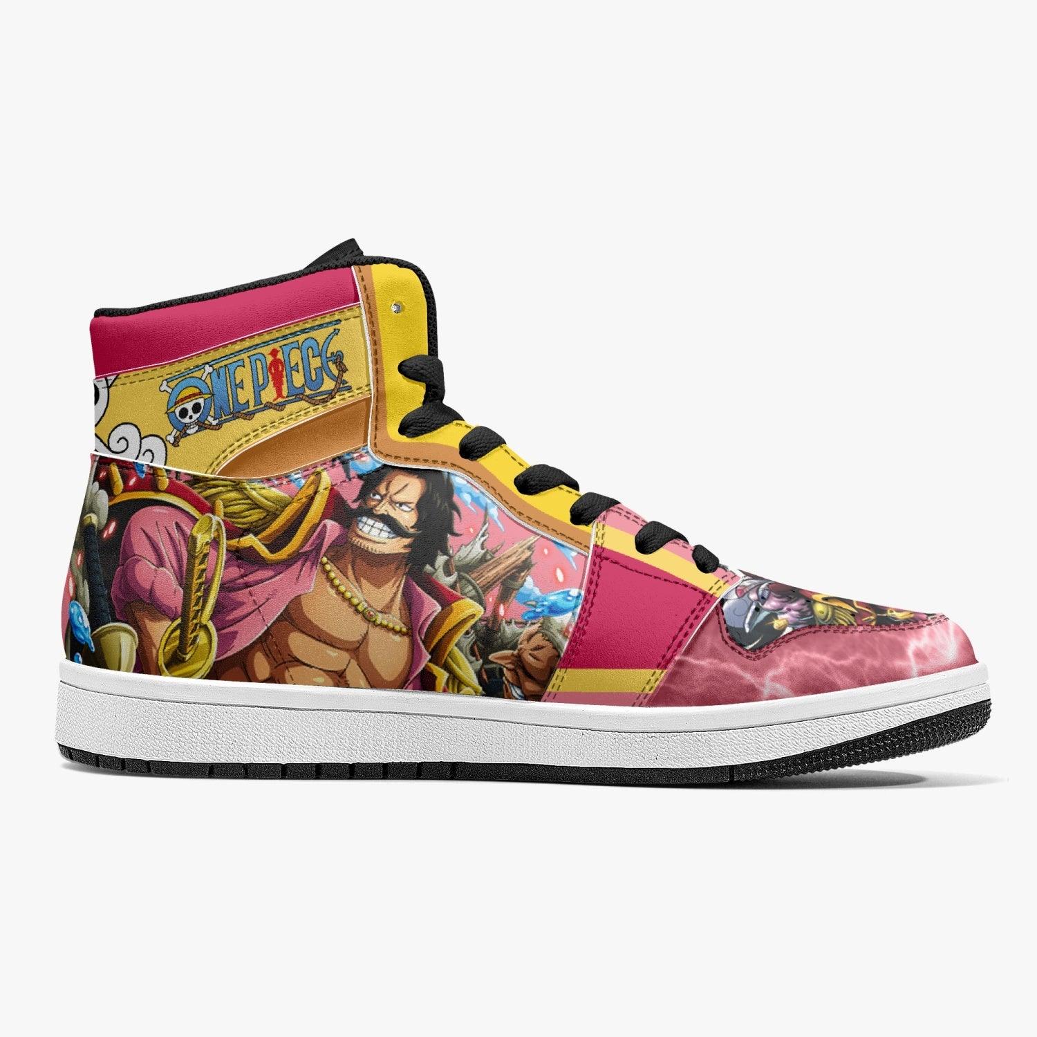 Gol D. Roger One Piece J-Force Shoes-Black-Men-US5/EU38-Anime Shoe Shop
