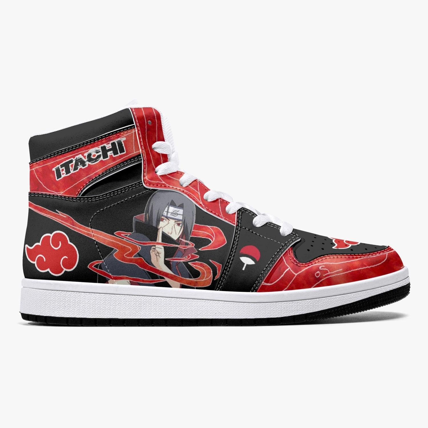 Itachi Uchiha Naruto J-Force Shoes-Black-Men-US5/EU38-Anime Shoe Shop