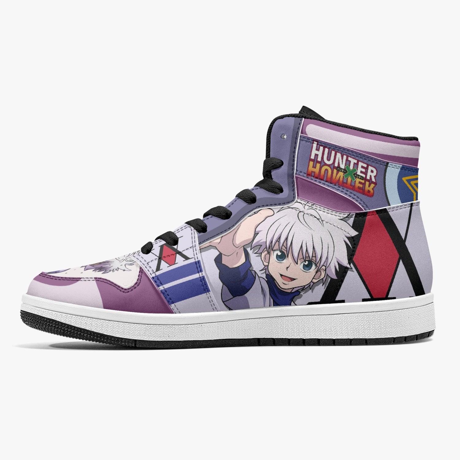 Killua Hunter X Hunter J-Force Shoes-Black-Men-US5/EU38-Anime Shoe Shop