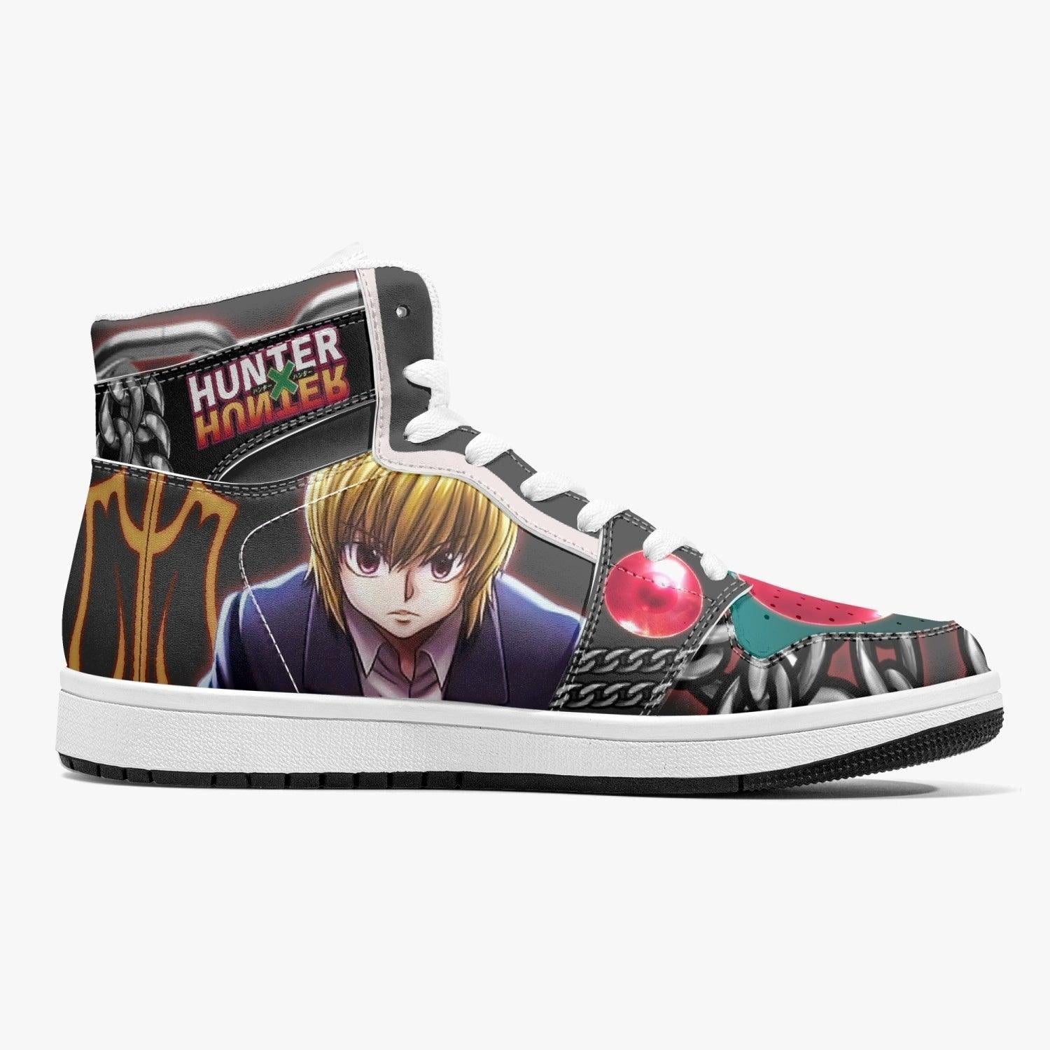 Kurapika Black Suit Hunter X Hunter J-Force Shoes-White-Men-US5/EU38-Anime Shoe Shop