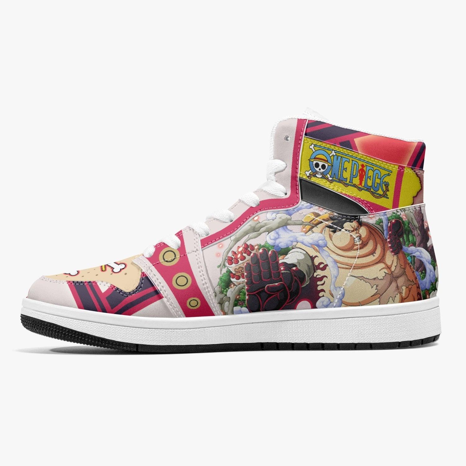 Monkey D. Luffy Gear 4th Tank Man One Piece J-Force Shoes-Black-Men-US5/EU38-Anime Shoe Shop
