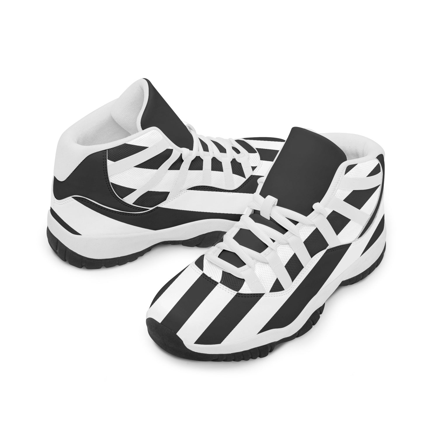 Obanai Iguro Demon Slayer AJ11 Basketball Shoes-White-Men-US5/EU38-Anime Shoe Shop