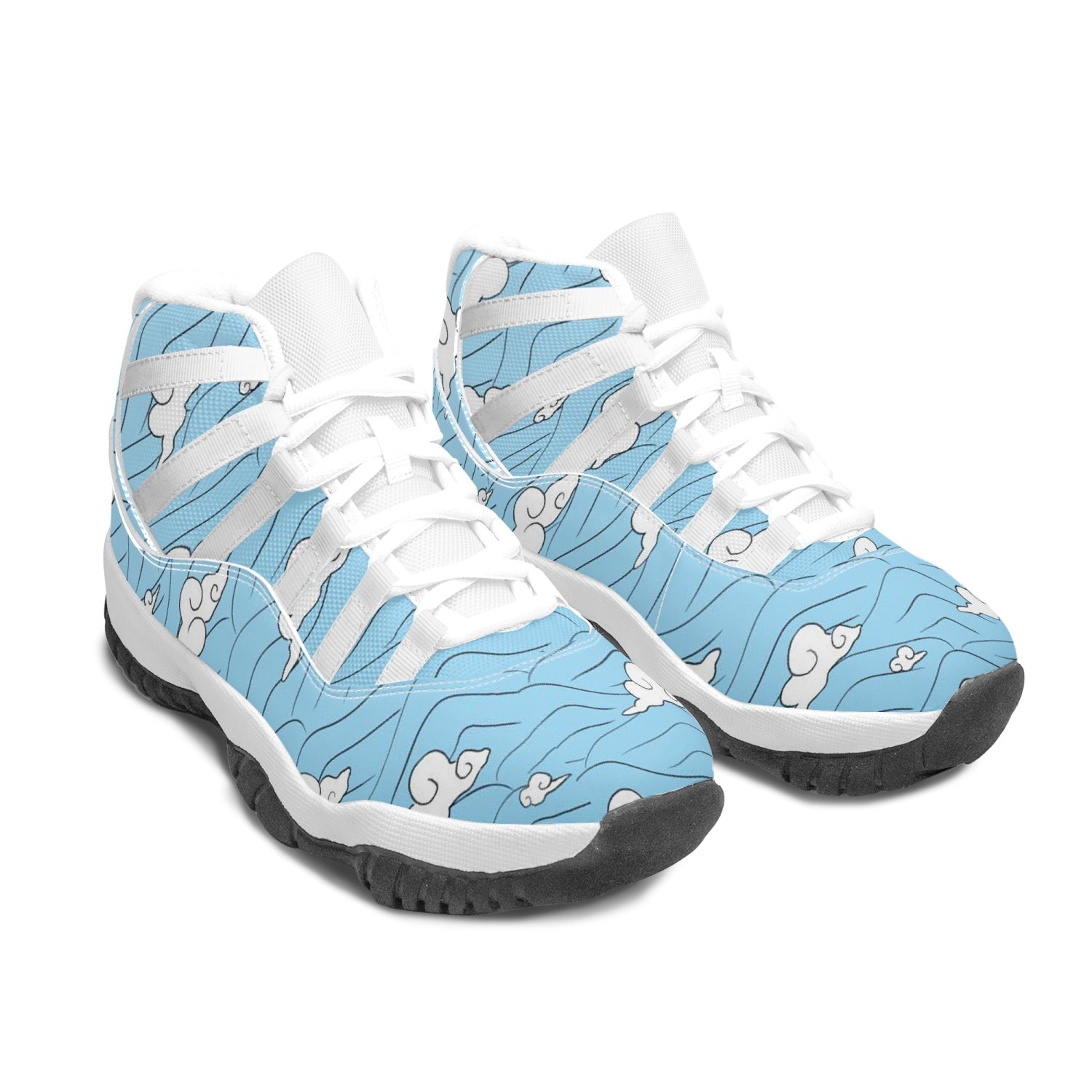 Sakonji Urokodaki Demon Slayer AJ11 Basketball Shoes-White-Men-US5/EU38-Anime Shoe Shop