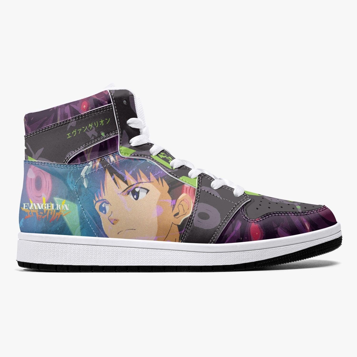 Shinji Ikari Eva Unit 01 Neon Genesis Evangelion J-Force Shoes-Black-Men-US5/EU38-Anime Shoe Shop