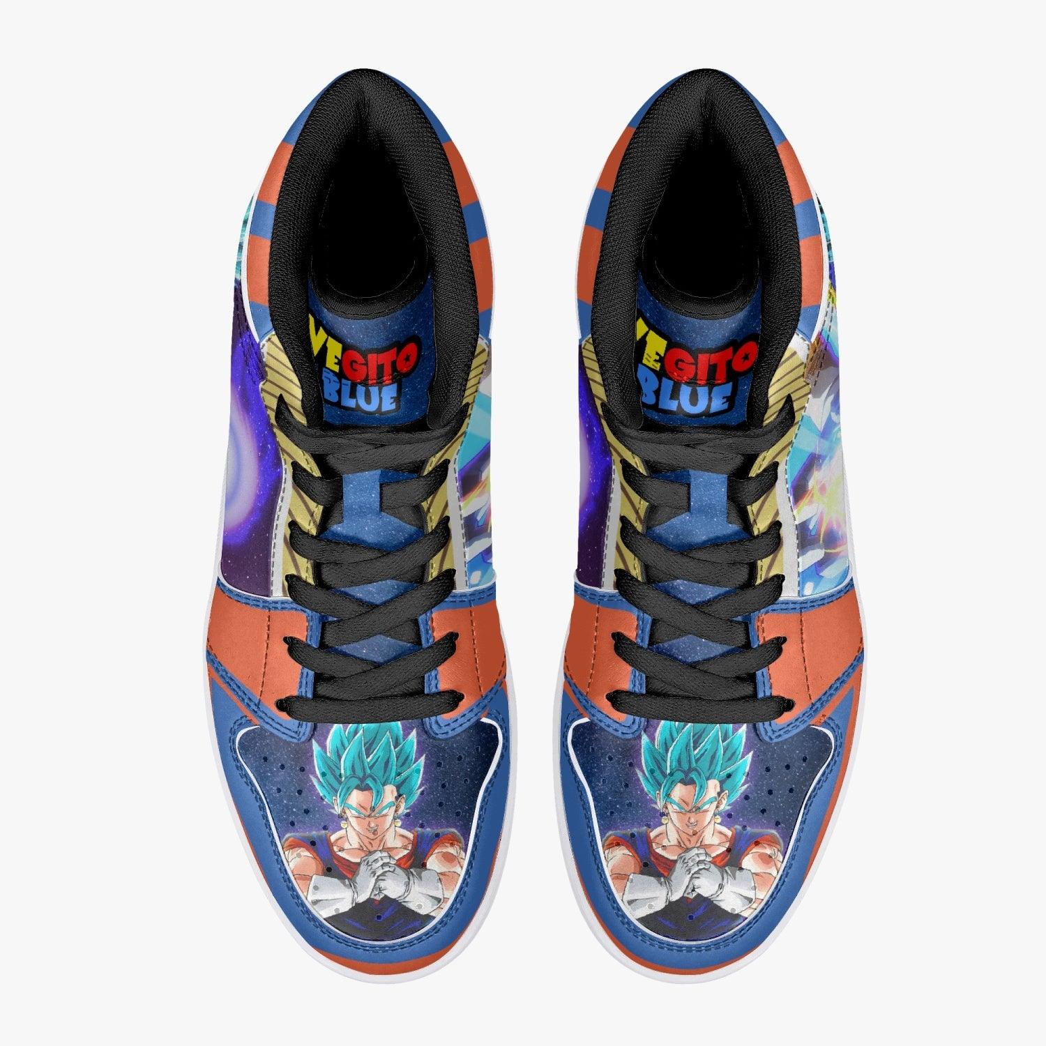 Super Saiyan Blue Vegito Dragon Ball Super J-Force Shoes-Black-Men-US5/EU38-Anime Shoe Shop