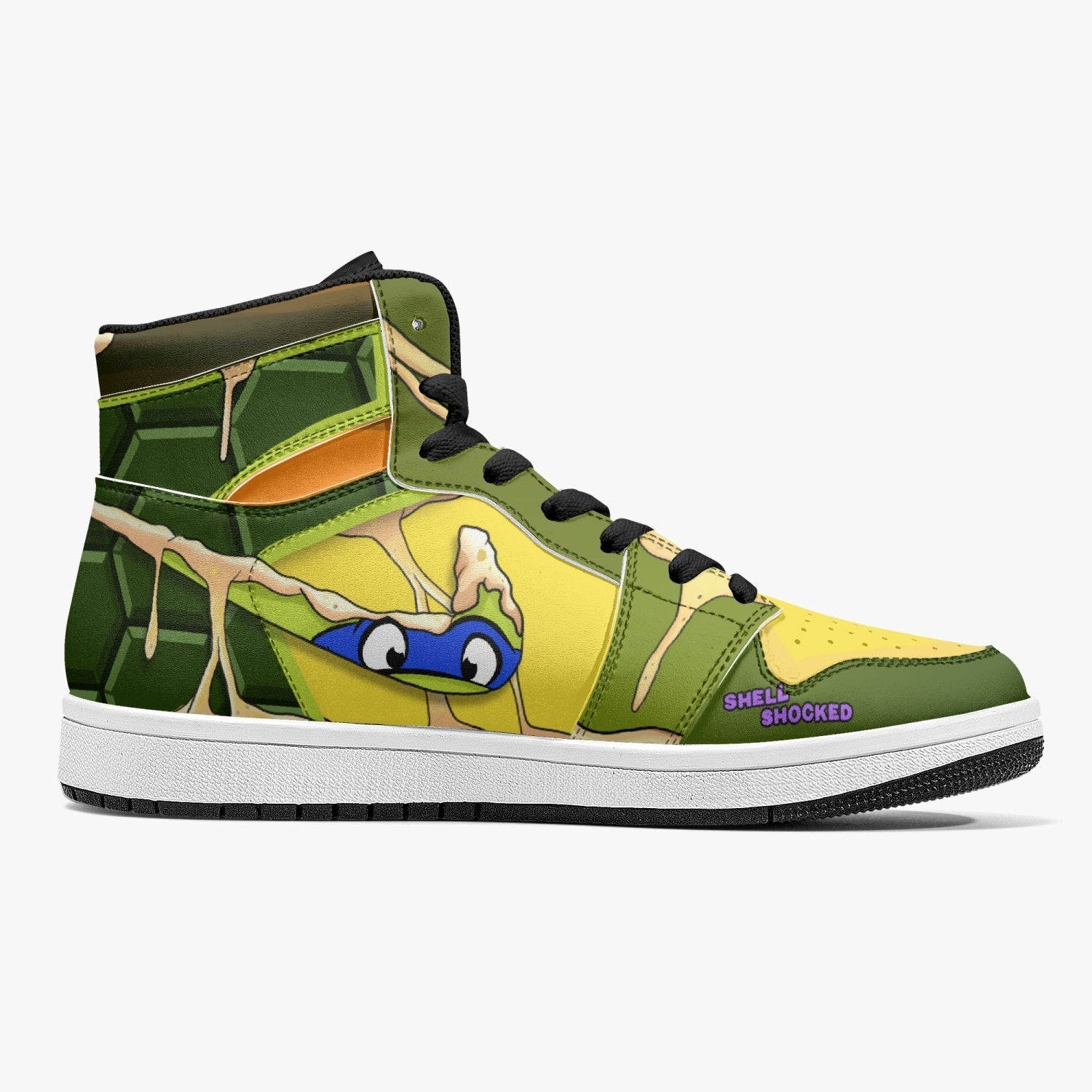 Teenage Mutant Ninja Turtles J-Force Shoes-Black-Men-US5/EU38-Anime Shoe Shop