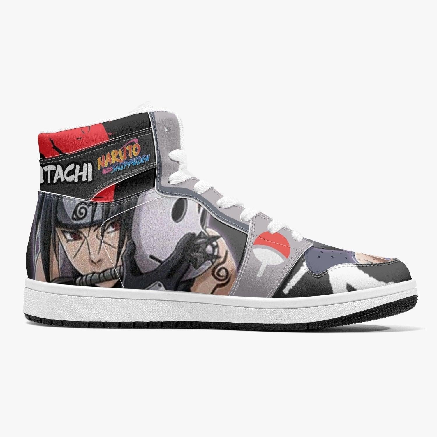 Uchiha Itachi Anbu Naruto Shippuden J-Force Shoes-Black-Men-US5/EU38-Anime Shoe Shop