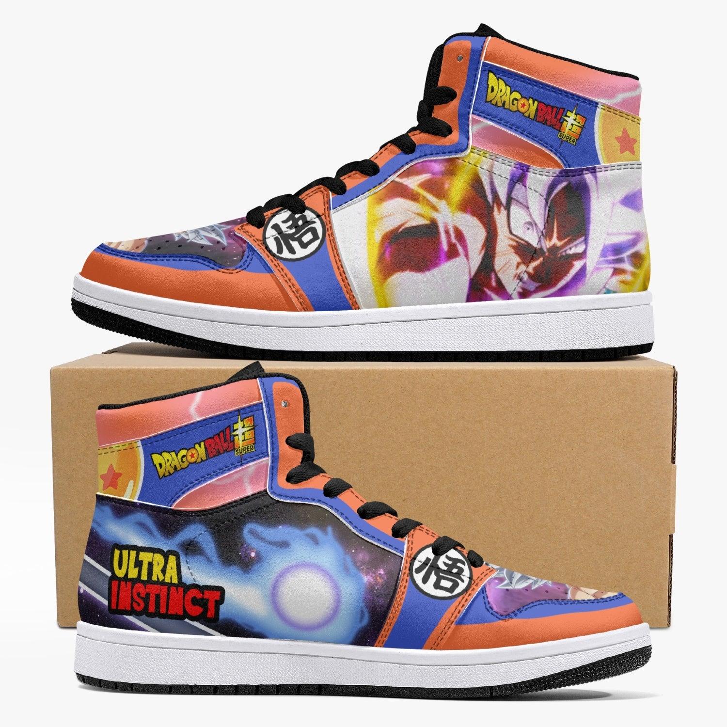 Ultra Instinct Goku Dragon Ball Super J-Force Shoes-Black-Men-US5/EU38-Anime Shoe Shop