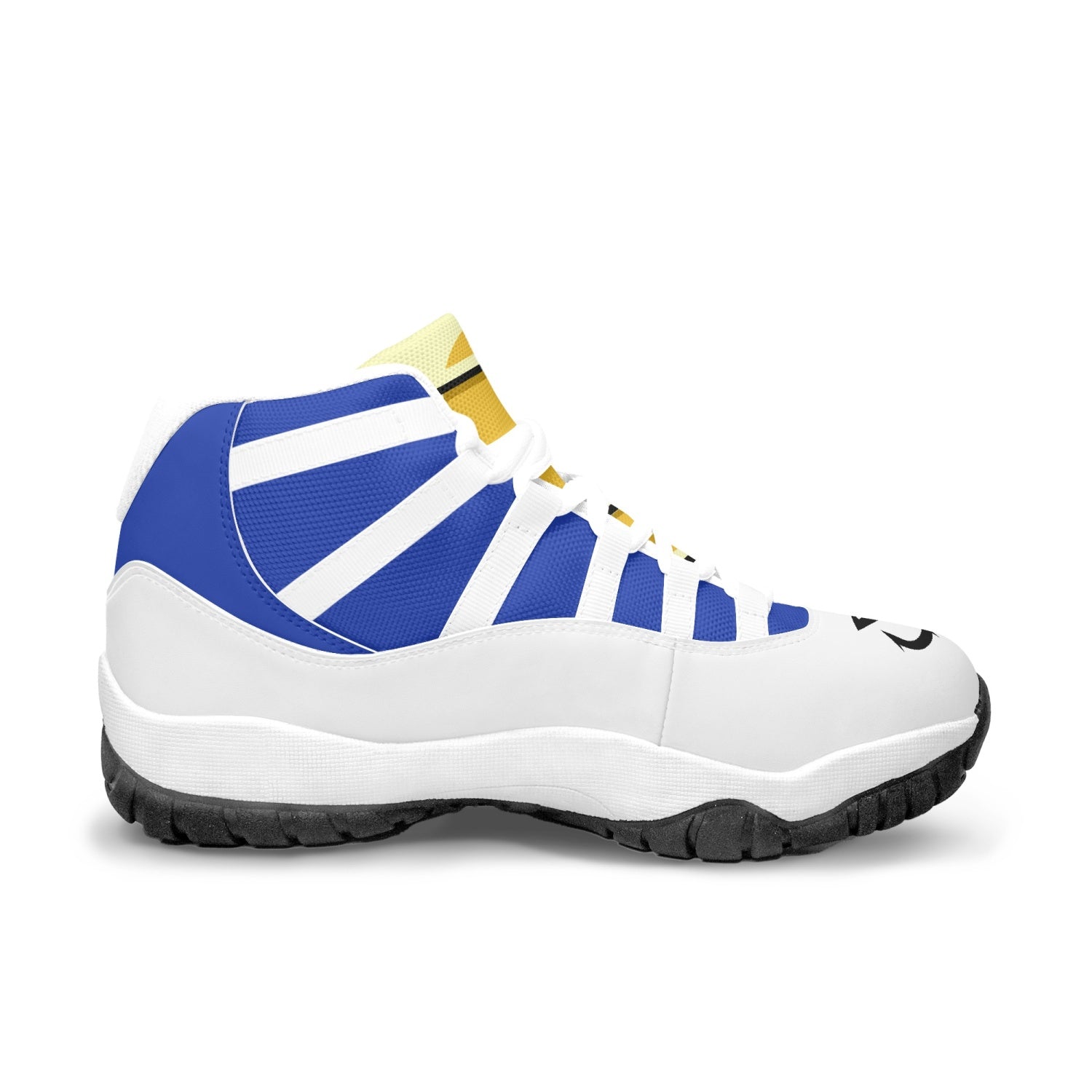 Vegeta Dragon Ball Z AJ11 Basketball Shoes-White-Men-US5/EU38-Anime Shoe Shop
