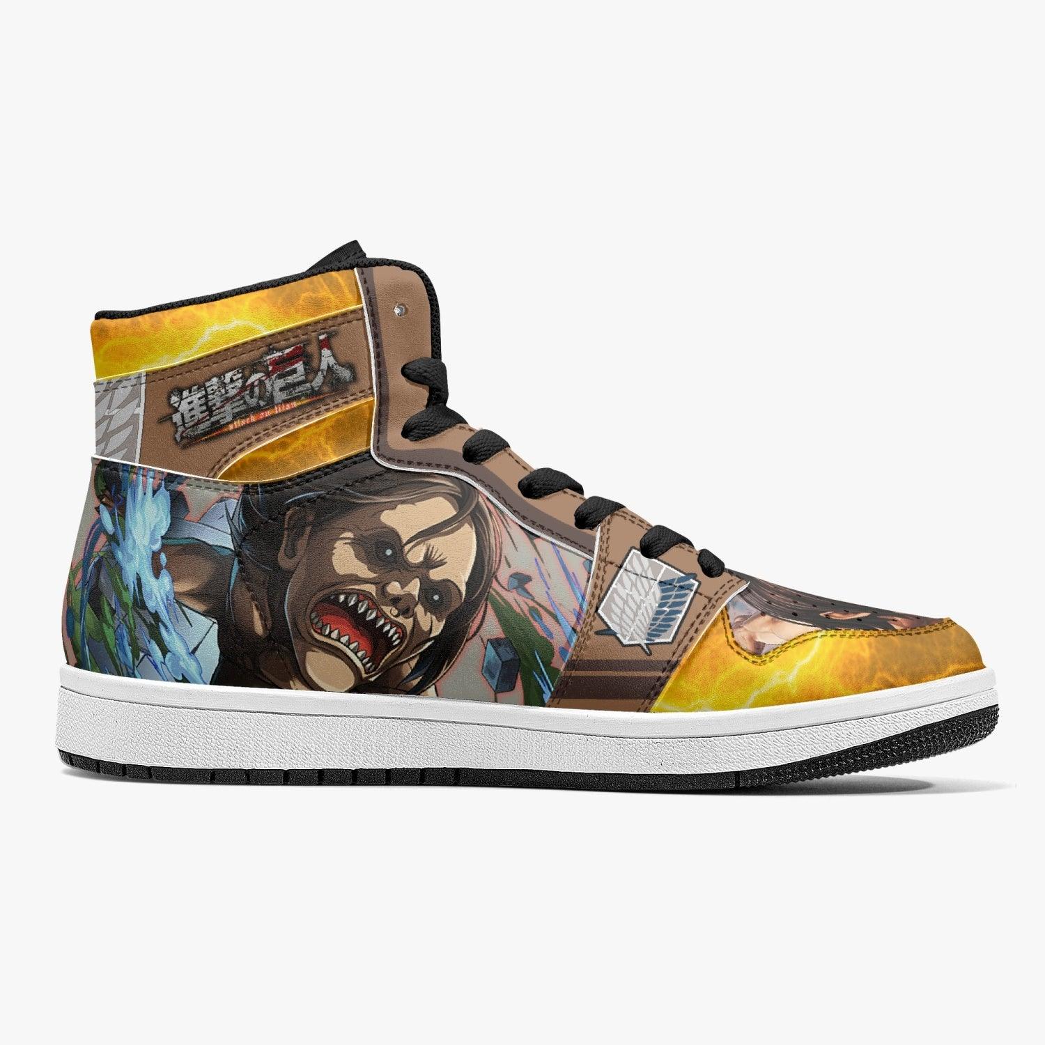 Ymir Jaw Titan Attack on Titan J-Force Shoes-Black-Men-US5/EU38-Anime Shoe Shop