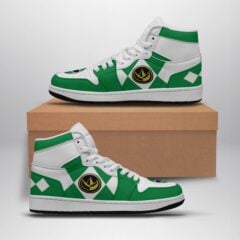 Green Ranger Mighty Morphin V2 Power Rangers Shonen-J Shoes