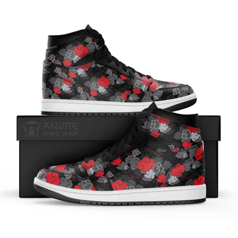 Akatsuki Black Aloha Pattern Naruto J-Force Shoes