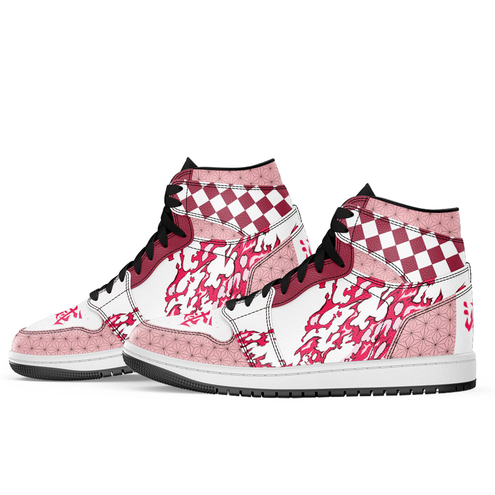 Nezuko Fire Demon Slayer J-Force Shoes - Image 3