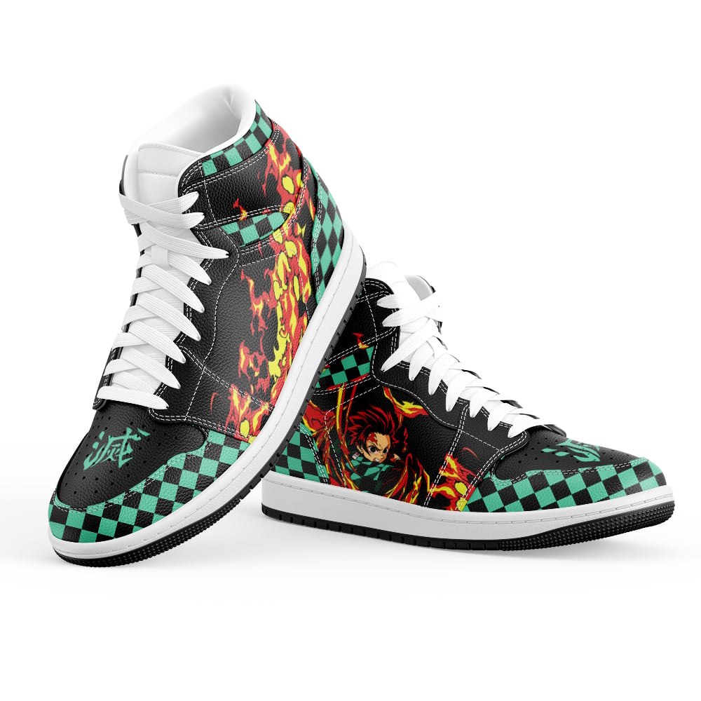 Tanjiro Fire Demon Slayer J-Force Shoes - Image 12