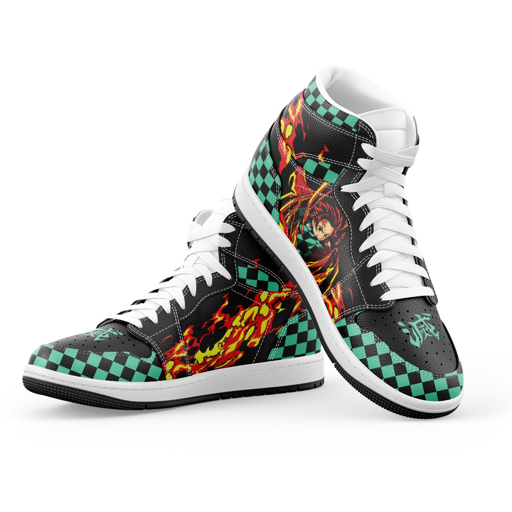 Tanjiro Fire Demon Slayer J-Force Shoes - Image 13