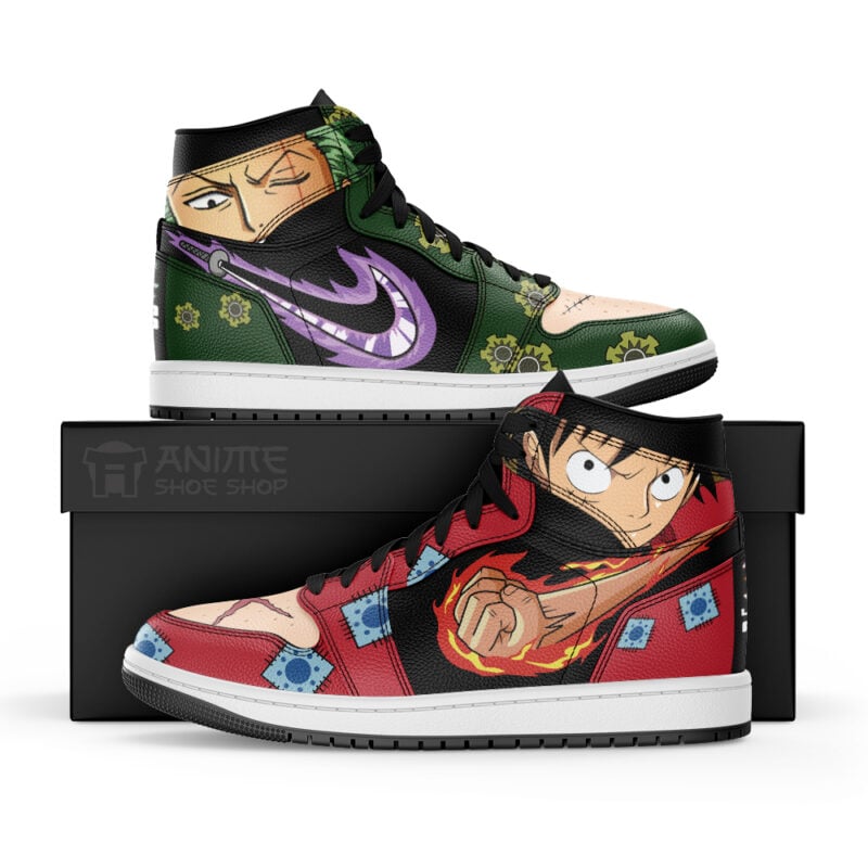 Zoro and Luffy One Piece_J-Force Shoes
