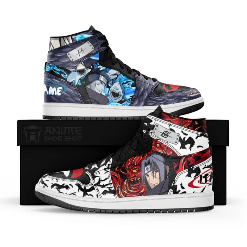 Itachi Uchiha and Kisame Hoshigaki Shippuden J-Force Shoes