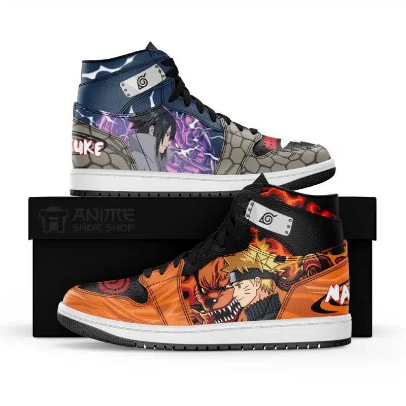 Naruto Uzumaki & Sasuke Uchiha Shippuden J-Force Shoes